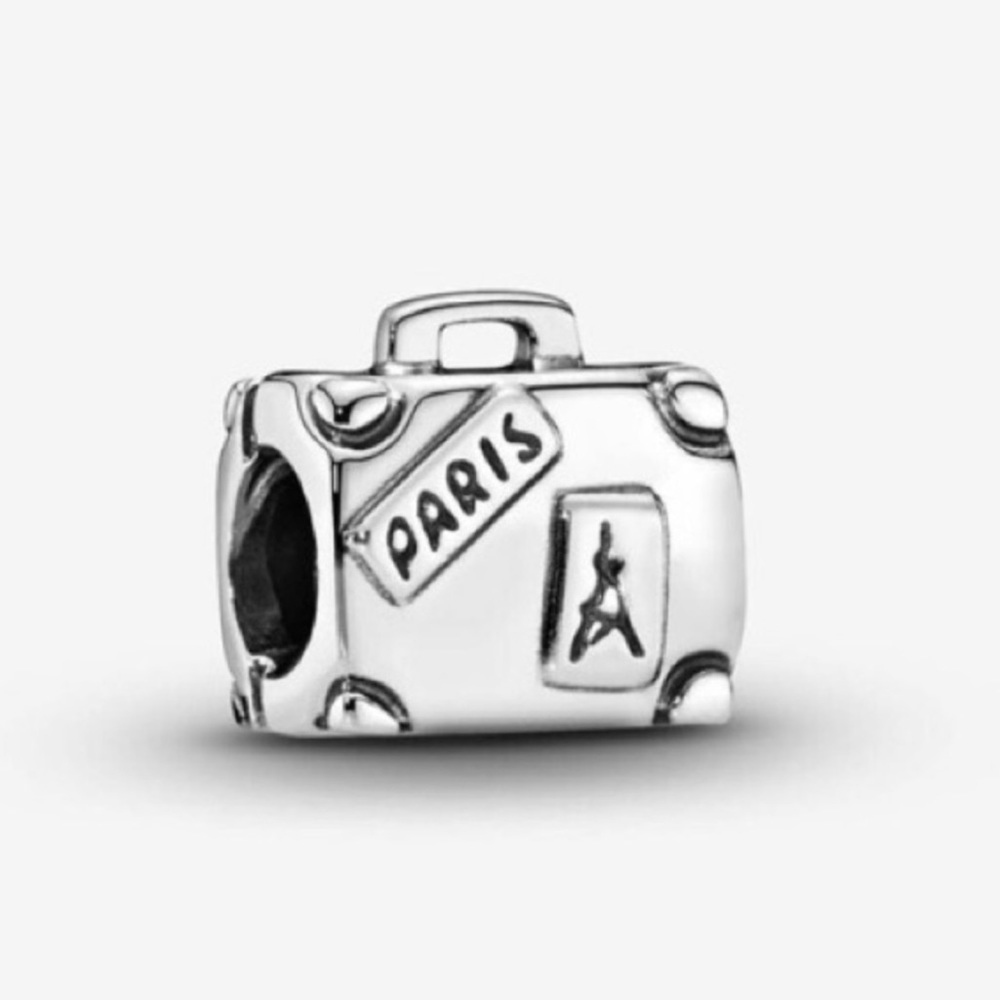 Pandora Adventure Suitcase Charm - Retired